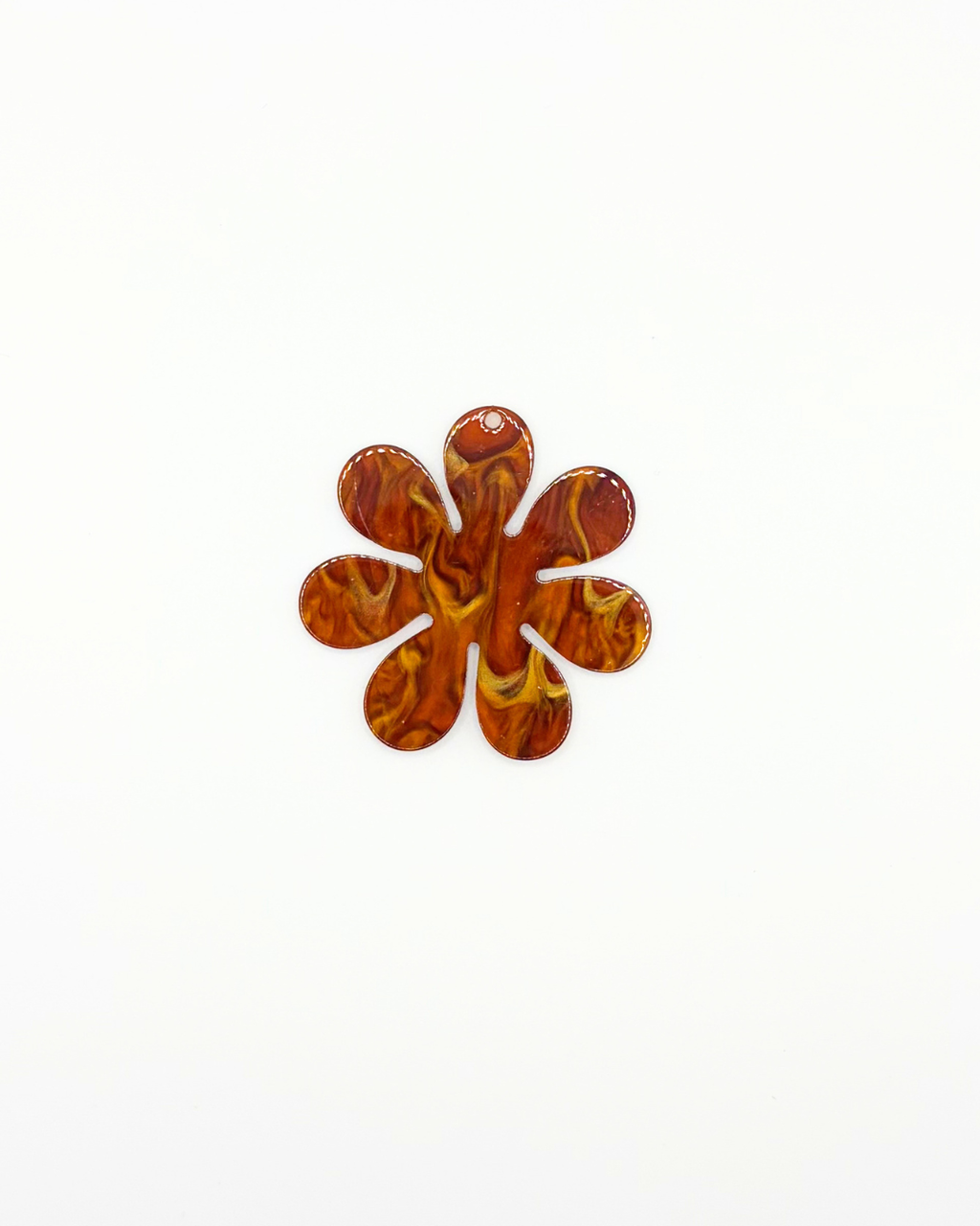 Charm Flor Marrón