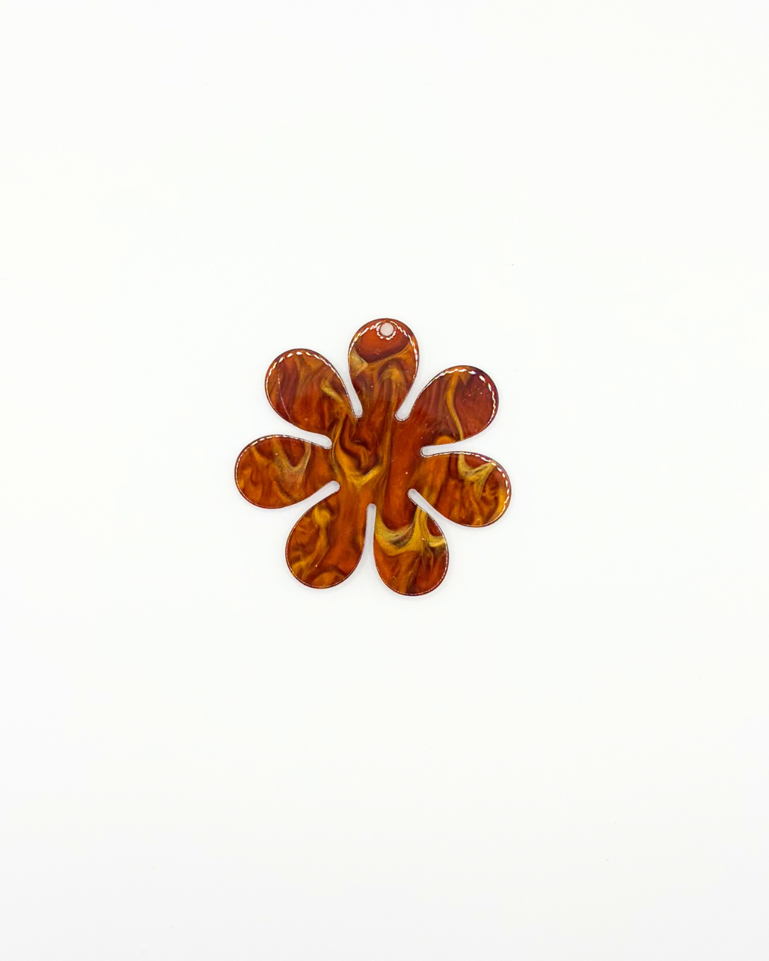 Charm Flor Marrón
