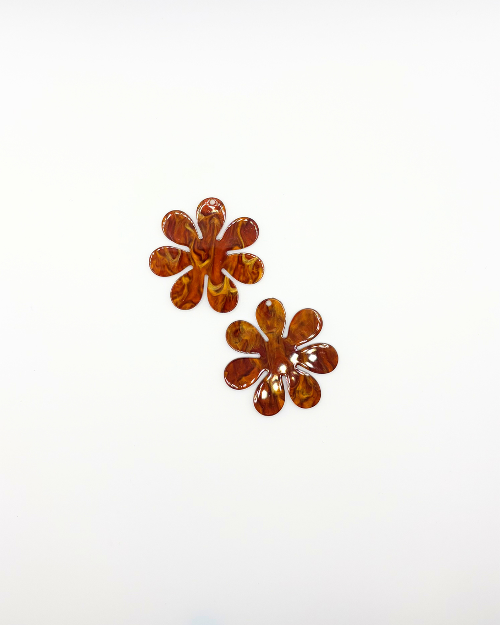 Charm Flor Marrón